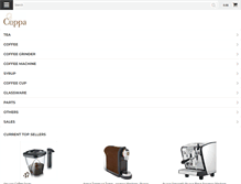 Tablet Screenshot of cuppa.com.my